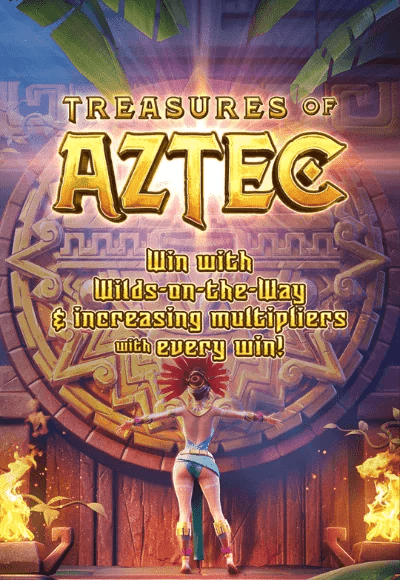 Treasures of Aztec สล็อตสาวถ้ำ
